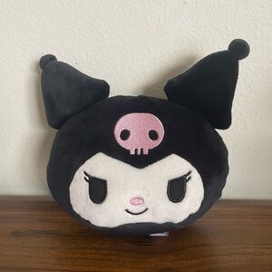 BRAND NEW 4.7 Inch Kuromi Sanrio Head Plushie Super Soft NWT